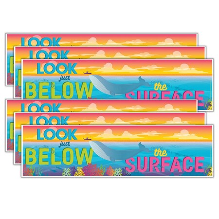 Eureka Seas the Day Banner - Horizontal, 6PK 849349